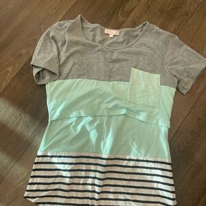 Brandy Melville Gray Tee